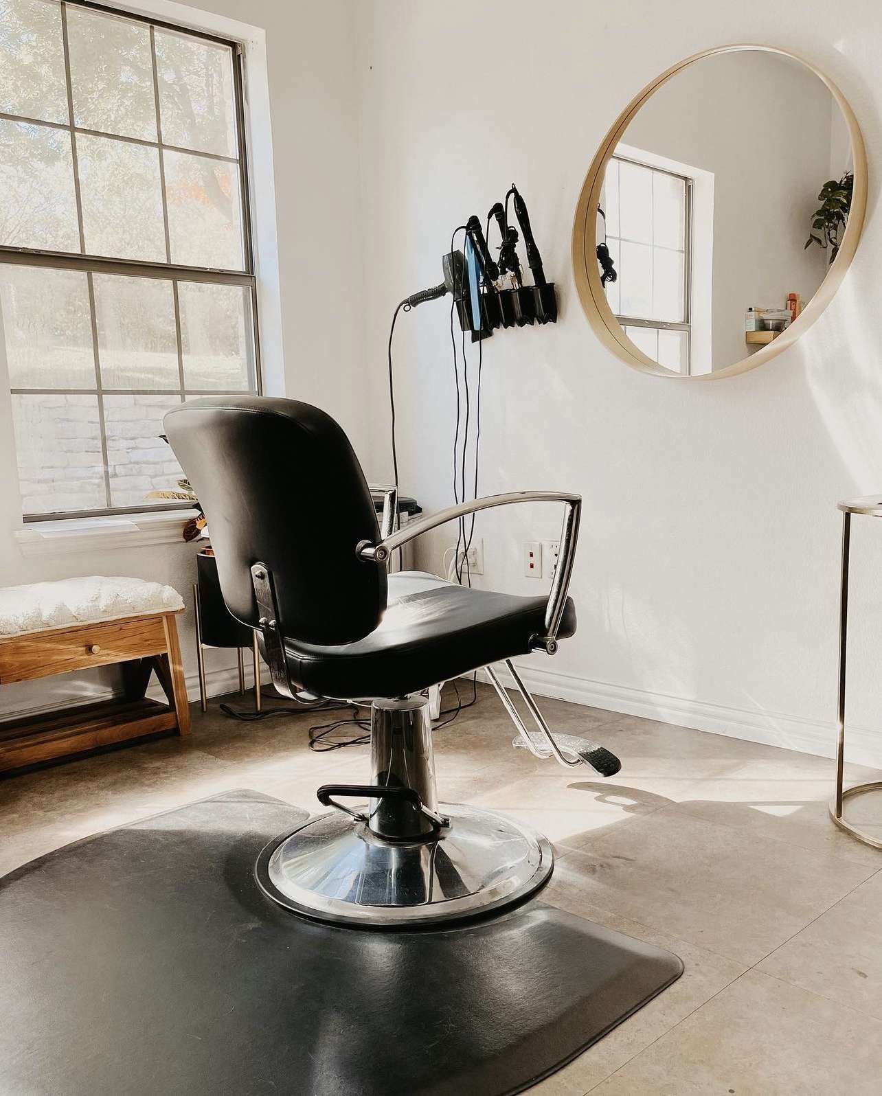 Chairs available at Sunlit Salon