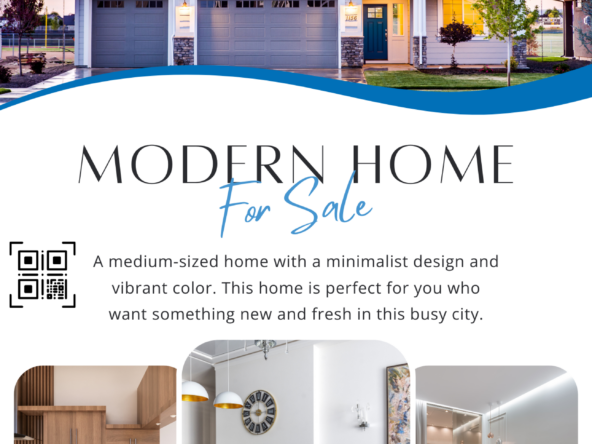 Vertical Split Clothing Photo Flyer