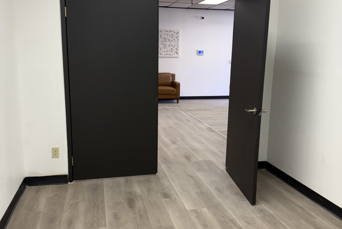 Flooring and Interior Office Space Entrance.