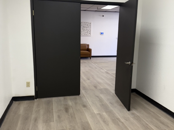 Flooring and Interior Office Space Entrance.