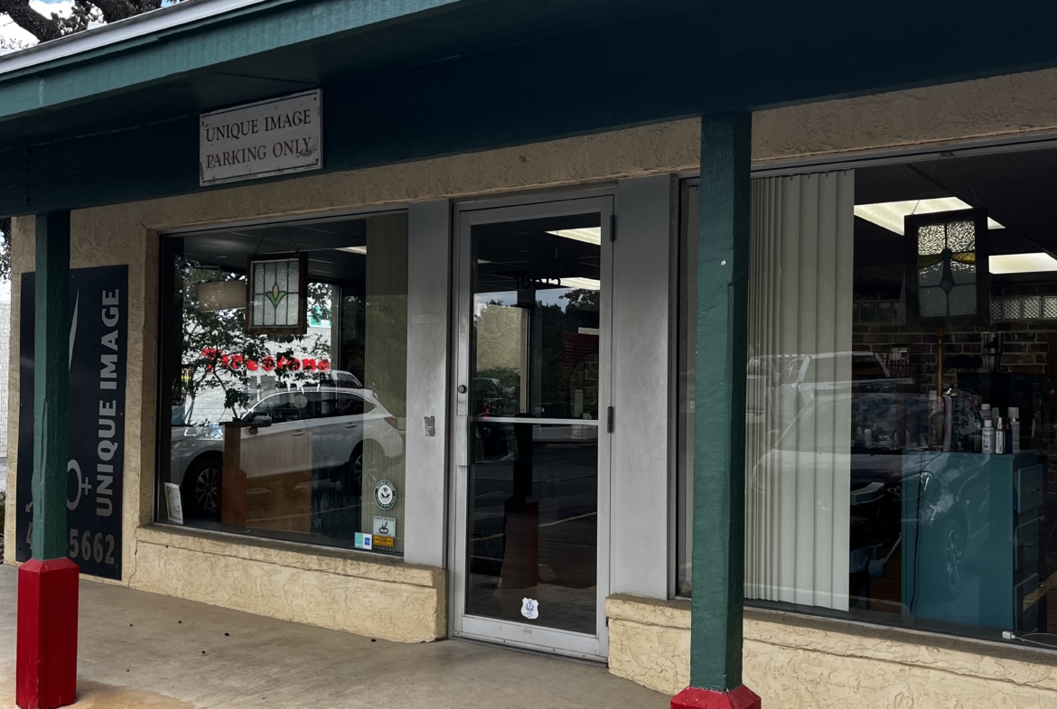 Commercial space for rent ideal for salons, barbershops, and wellness studios.