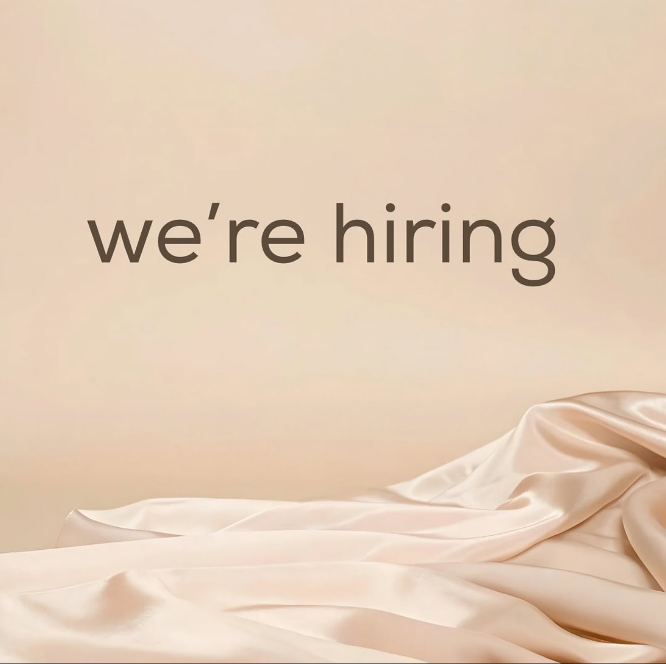 We're hiring at Salon Renter for beauty and salon professionals.