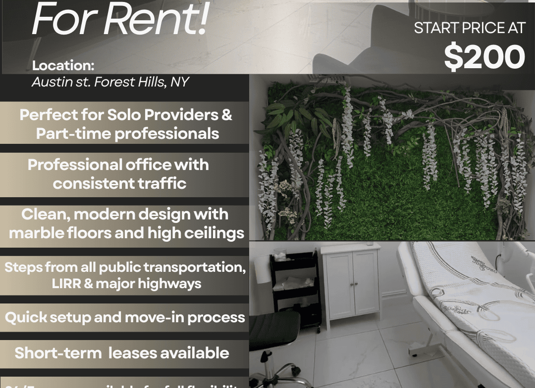 Modern luxury salon suites available for rent in Austin, TX, ideal for beauty professionals.