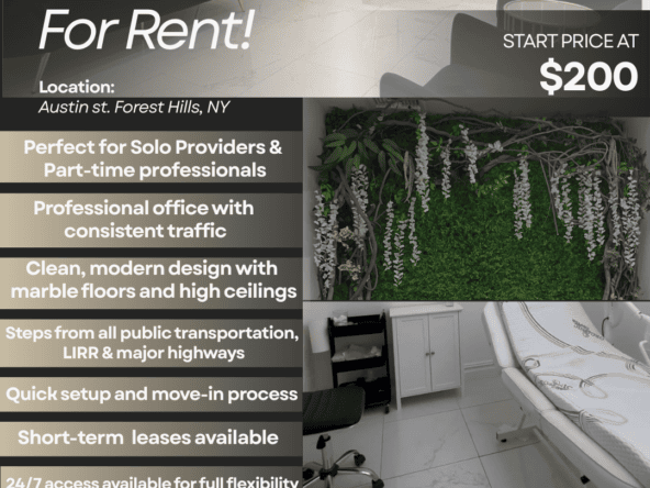 Modern luxury salon suites available for rent in Austin, TX, ideal for beauty professionals.